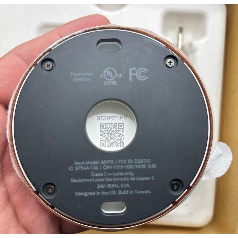 New Open Box Google Nest Thermostat Copper WiFi Smart Home Learning T3021US - Picture 4 of 8